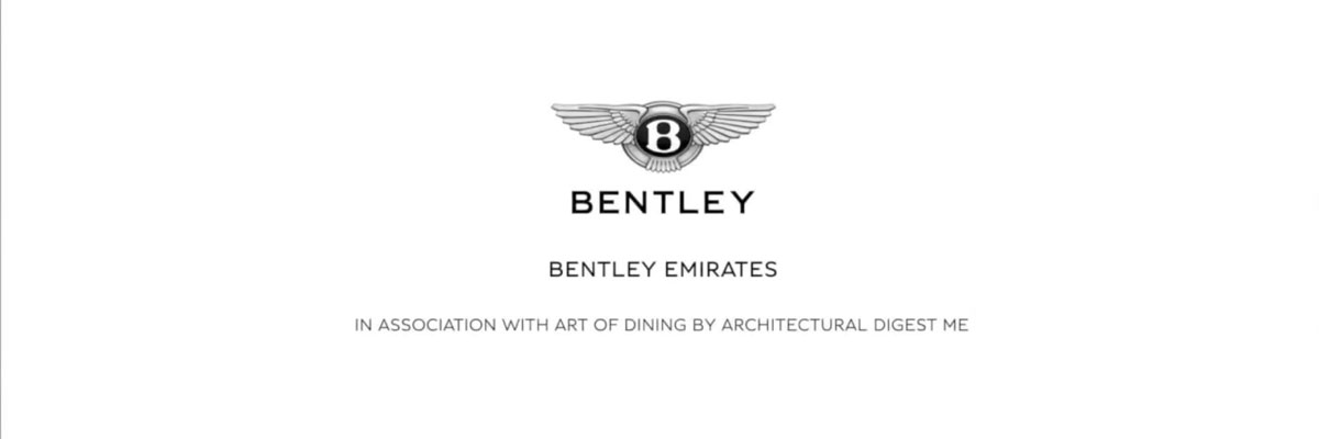 Bentley Emirates table design for Art of Dining event